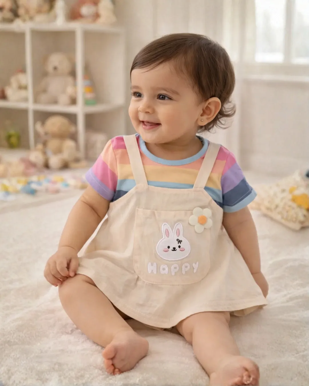 Happy Bunny Girls Dress