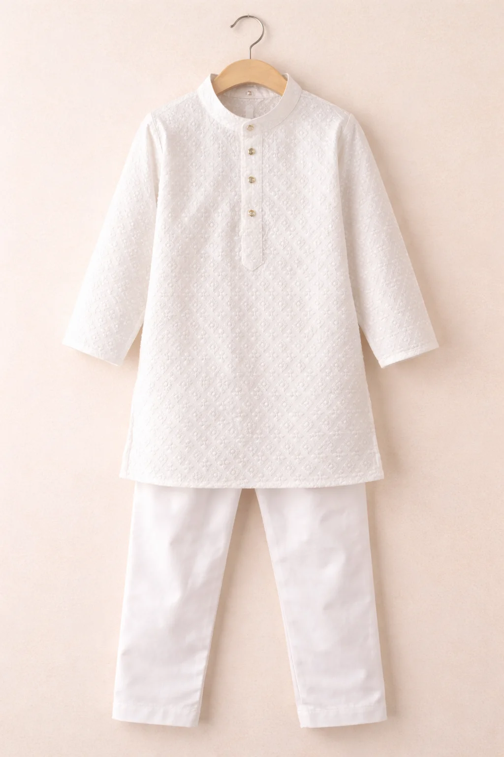 Royal Ivory Kurta Pajama Set - Image 2