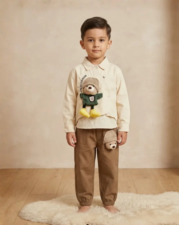 Little Gentleman Teddy Co-ord Set