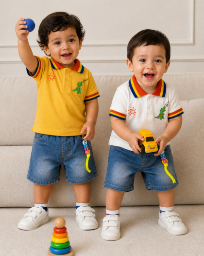 Dino Fun Polo Set
